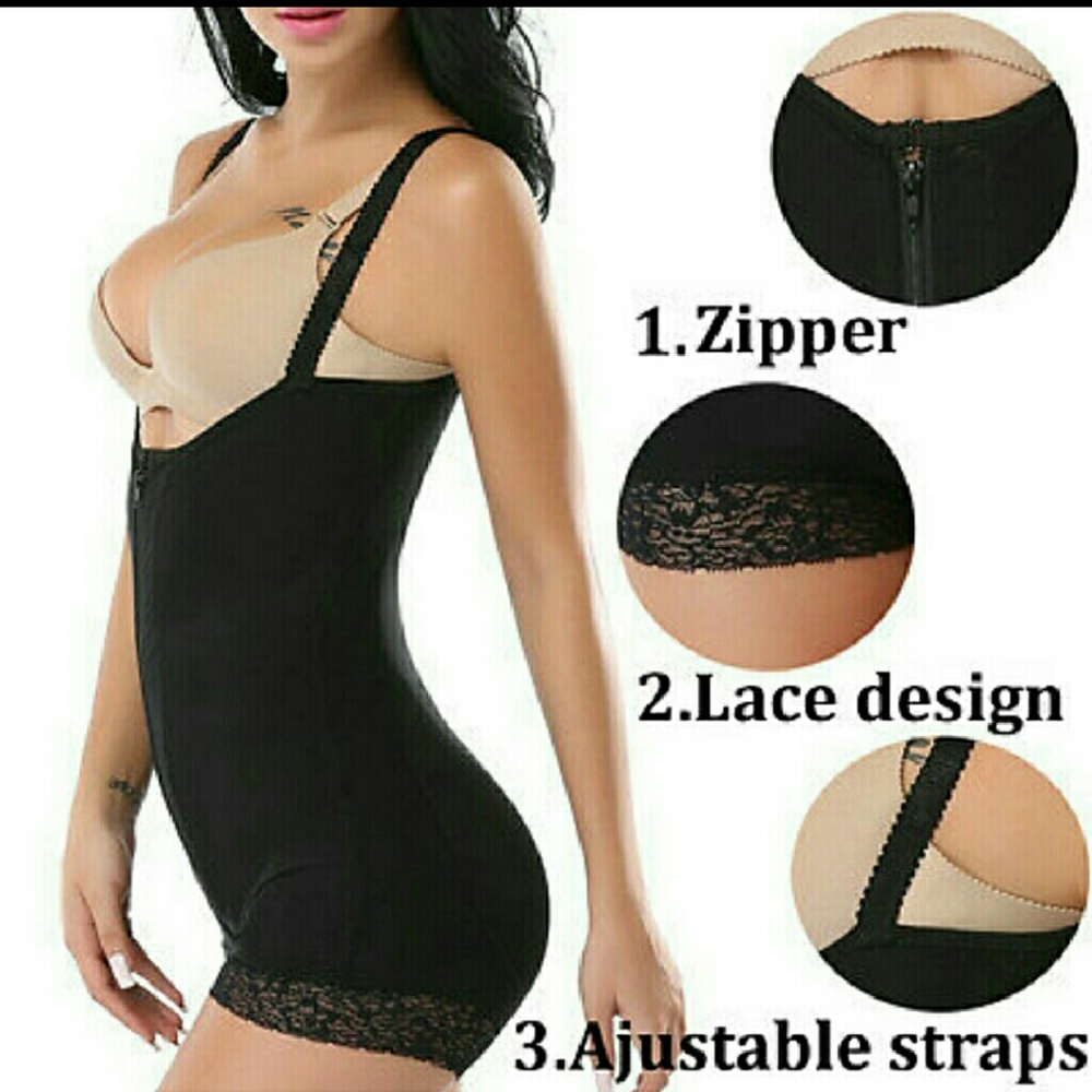 Women Full Body Shaper High Compression Strappy